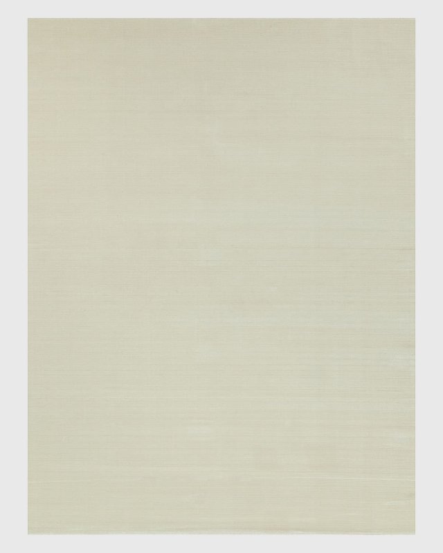 Pavia Hand-Loomed Beige Rug, 4' x 6'